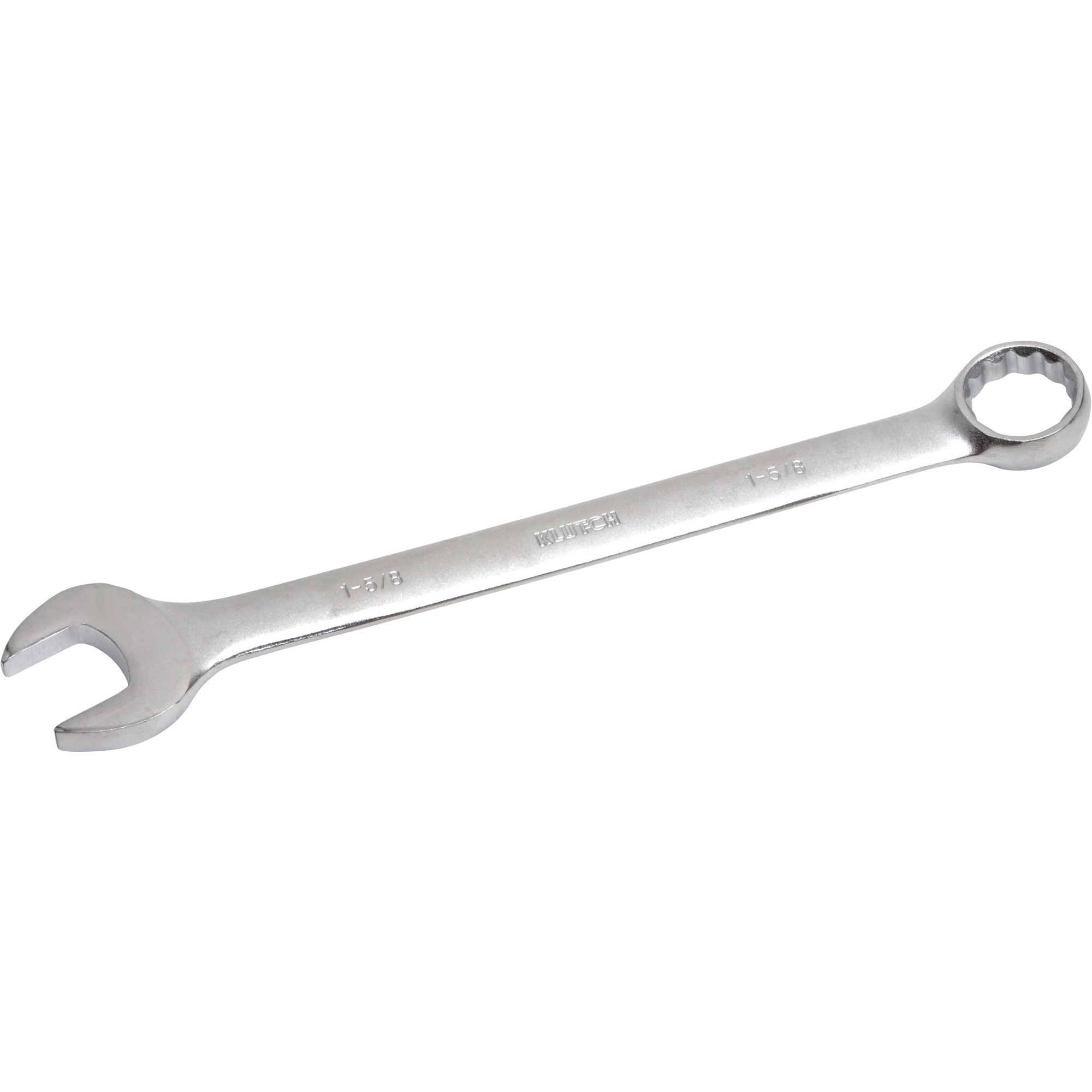 Klutch Full Polish Combination Wrench, SAE, 1 5/8in.